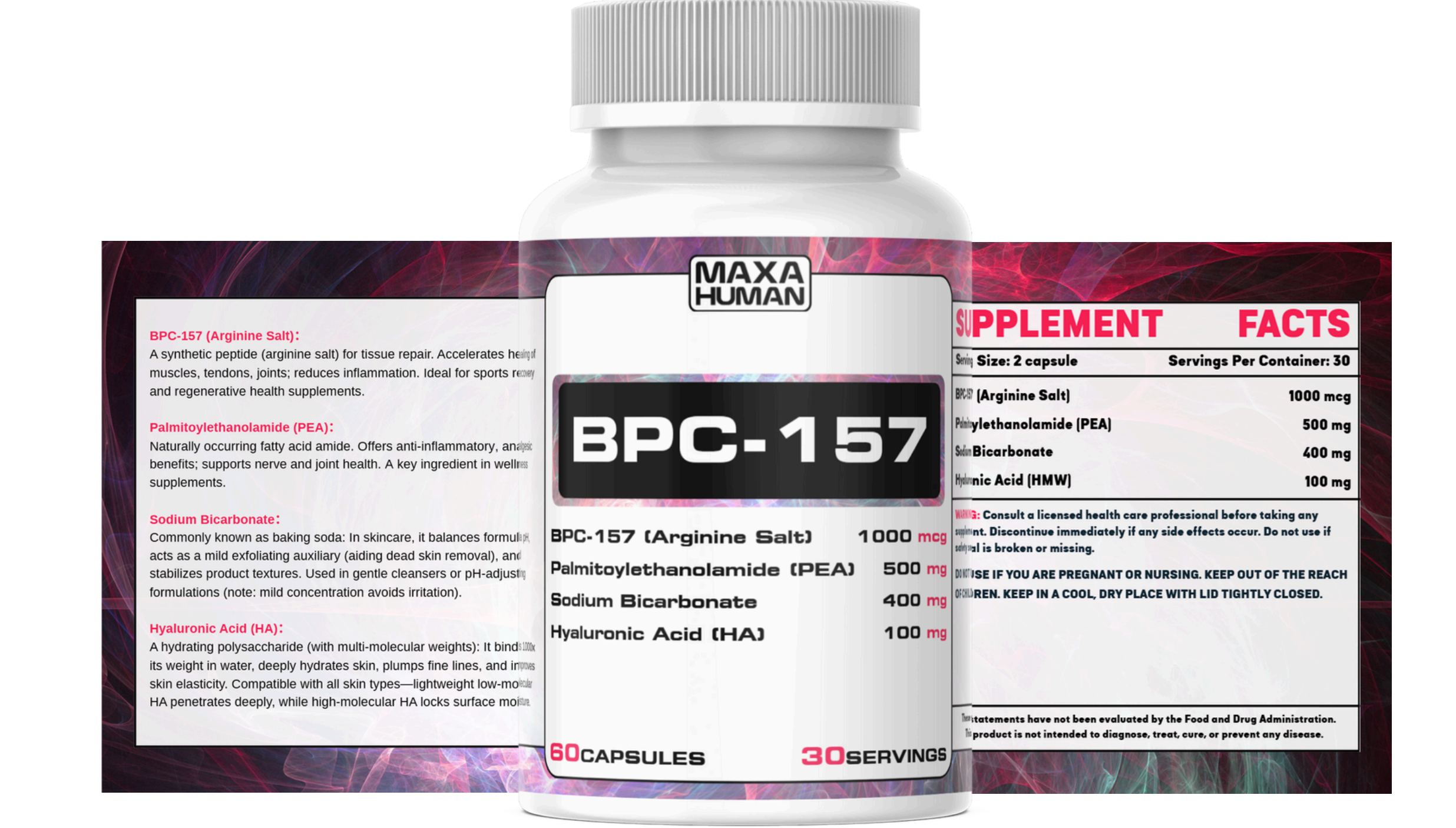 BPC-157 (1000 mcg) 60 capsules