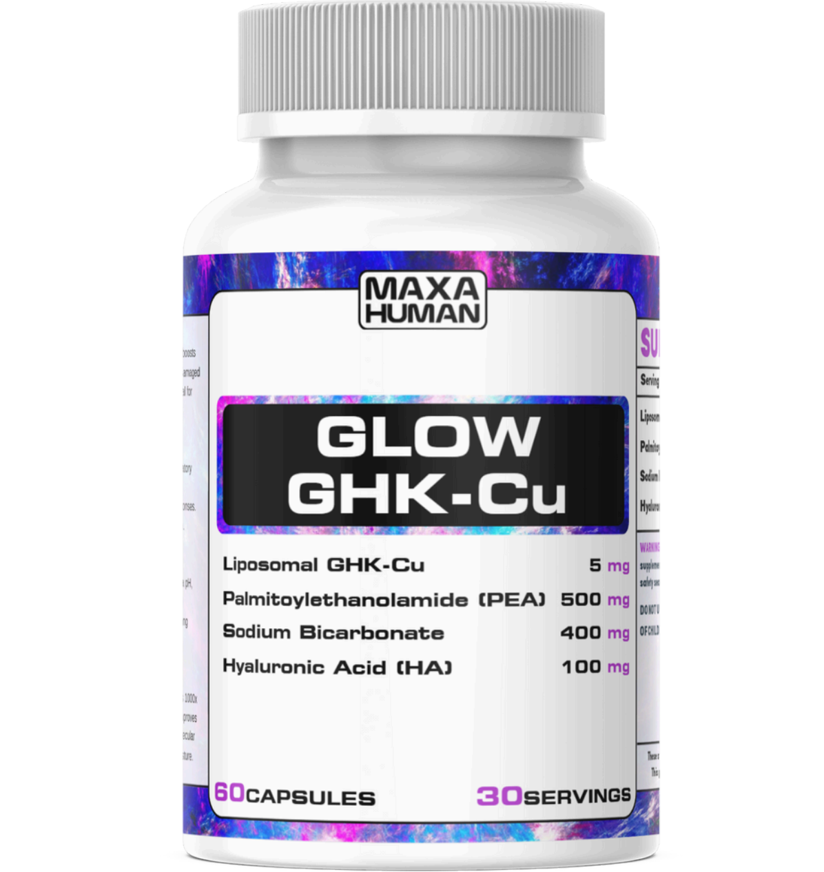 GLOW GHK-cu (5mg) 60 Capsules