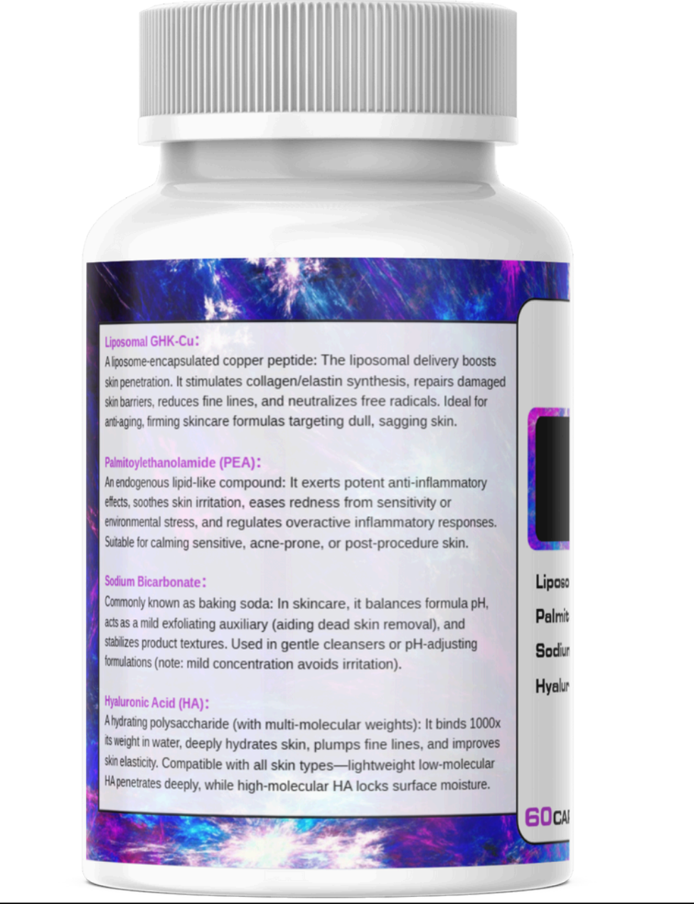 GLOW GHK-cu (5mg) 60 Capsules