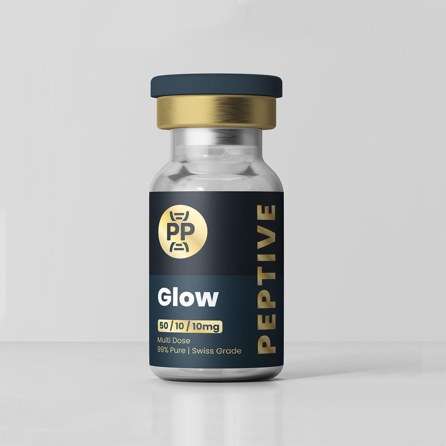 Glow (GHK-cu 50mg / TB500 10mg / BPC-157 10mg) Skin & Hair Regeneration