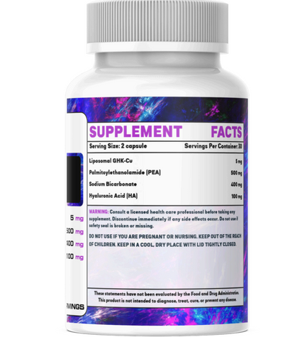 GLOW GHK-cu (5mg) 60 Capsules