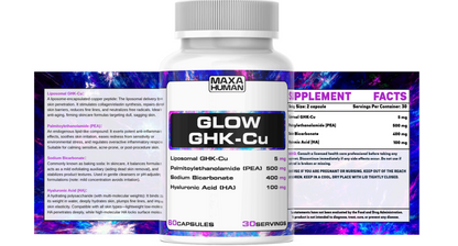 GLOW GHK-cu (5mg) 60 Capsules