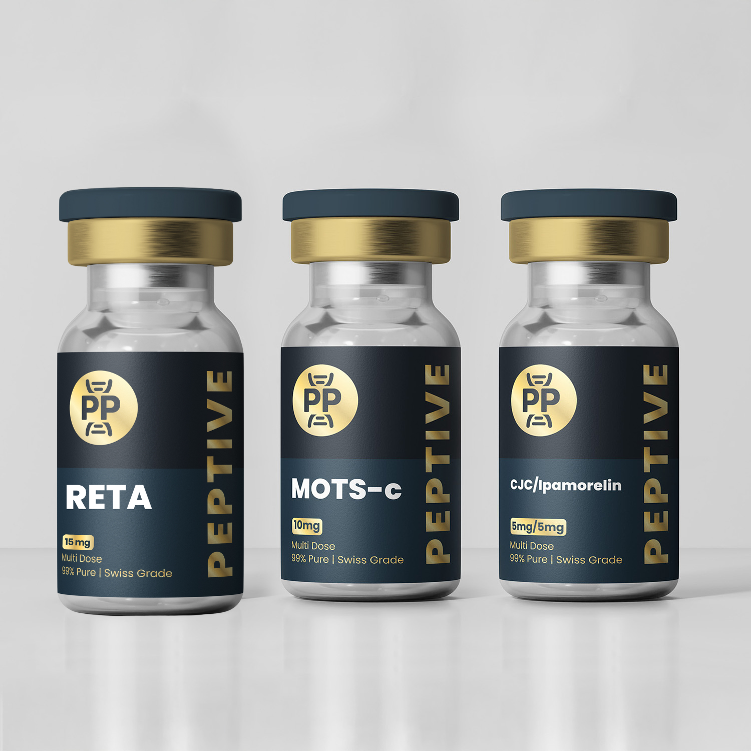 Rapid Fat Loss Stack (Ret 15mg + Mots-C 10mg + Cjc 5mg/Ipa 5mg)